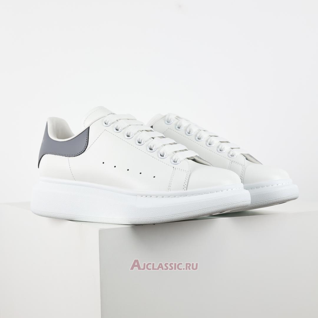 New Alexander McQueen Oversized Sneaker "White Grey" 727388WHGP58715 Shoes