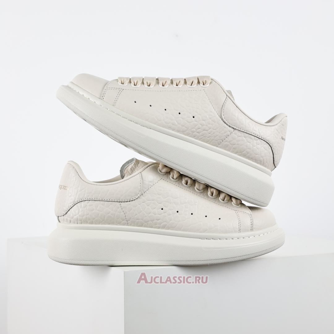 New Alexander McQueen Oversized Sneaker "Off White" 808173WHABE9100 Shoes