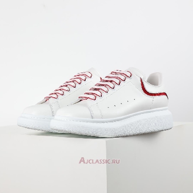 Buy Alexander McQueen Oversized Sneaker White Red White 794506WIEEW9093 Quality Reps Replicas Shoes