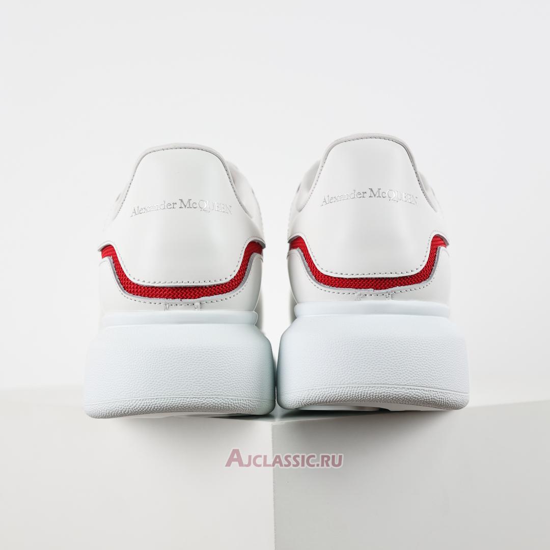 New Alexander McQueen Oversized Sneaker "White Red" 794506WIEEW9093 Shoes