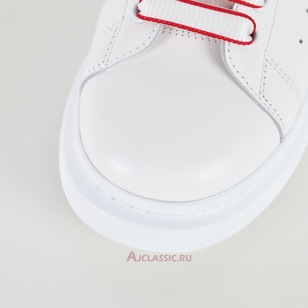 New Alexander McQueen Oversized Sneaker "White Red" 794506WIEEW9093 Shoes