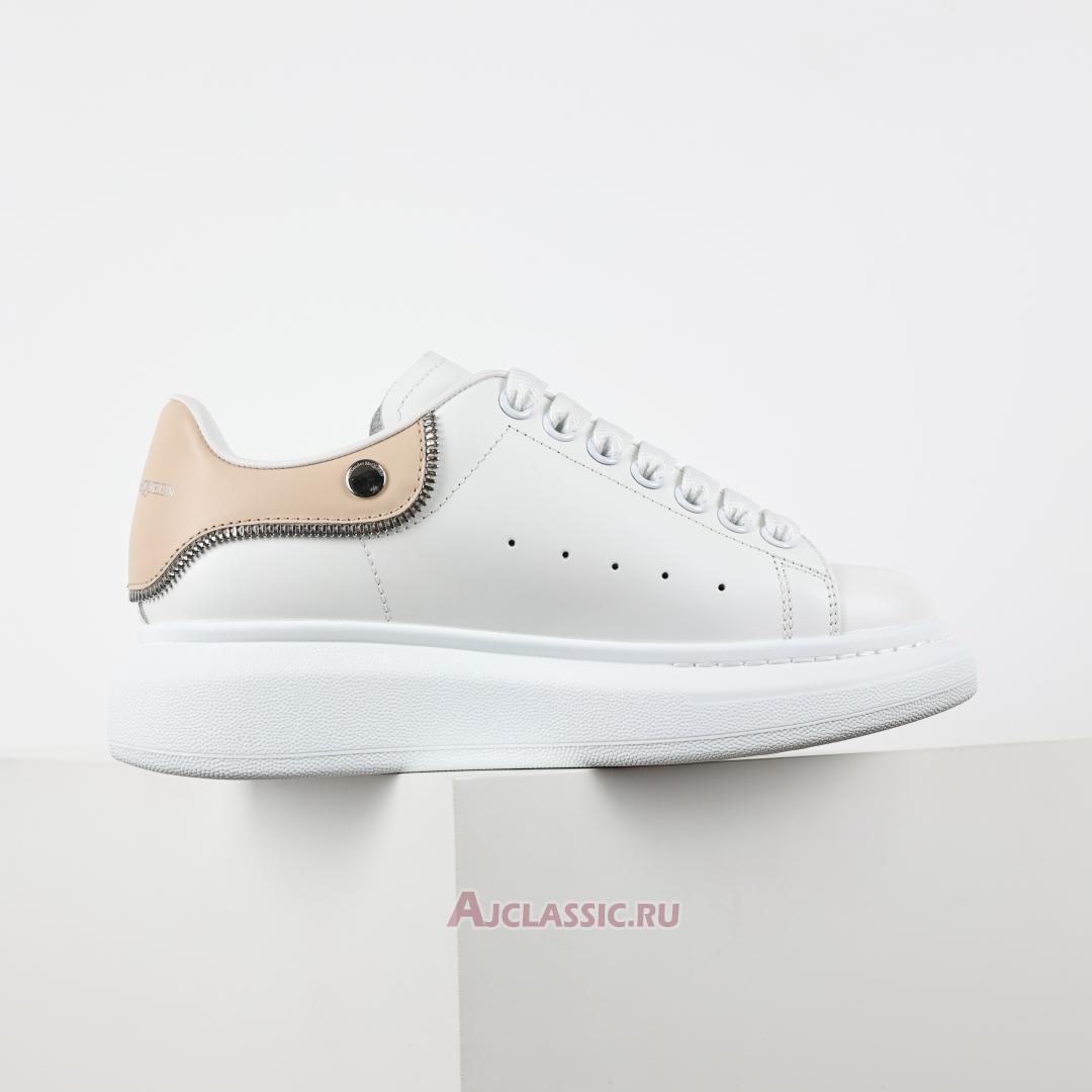 New Alexander McQueen Oversized Sneaker "White Oat" 769116WIEE18780 Shoes
