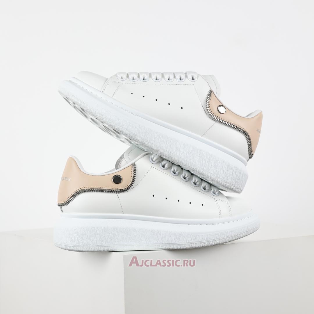 New Alexander McQueen Oversized Sneaker "White Oat" 769116WIEE18780 Shoes