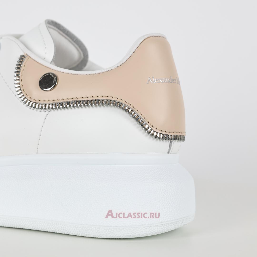 New Alexander McQueen Oversized Sneaker "White Oat" 769116WIEE18780 Shoes