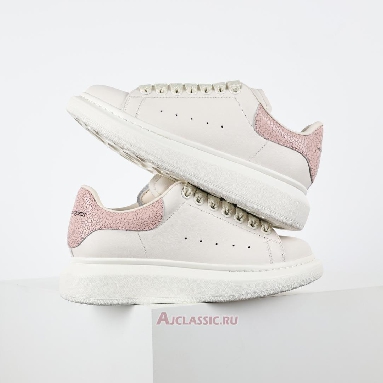 Buy Alexander McQueen Oversized Sneaker Off-White Cracked Pink Cream 553770WIACU9050 Quality Reps Replicas Shoes