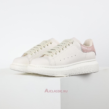 Buy Alexander McQueen Oversized Sneaker Off-White Cracked Pink Cream 553770WIACU9050 Quality Reps Replicas Shoes