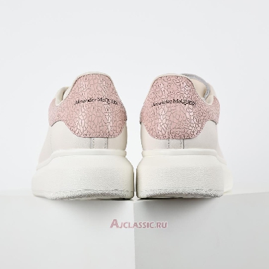 Buy Alexander McQueen Oversized Sneaker Off-White Cracked Pink Cream 553770WIACU9050 Quality Reps Replicas Shoes