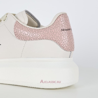Buy Alexander McQueen Oversized Sneaker Off-White Cracked Pink Cream 553770WIACU9050 Quality Reps Replicas Shoes