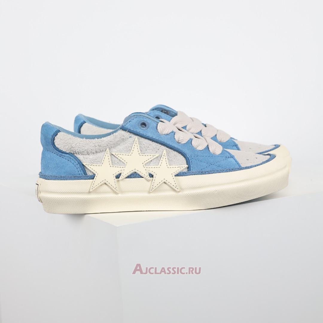 New Amiri Sunset Skate Low "Blue Grey Beige" AMFOSR1093-509-2 Shoes