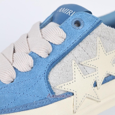 Buy Amiri Sunset Skate Low Blue Grey Beige Blue AMFOSR1093-509-2 Quality Reps Replicas Shoes