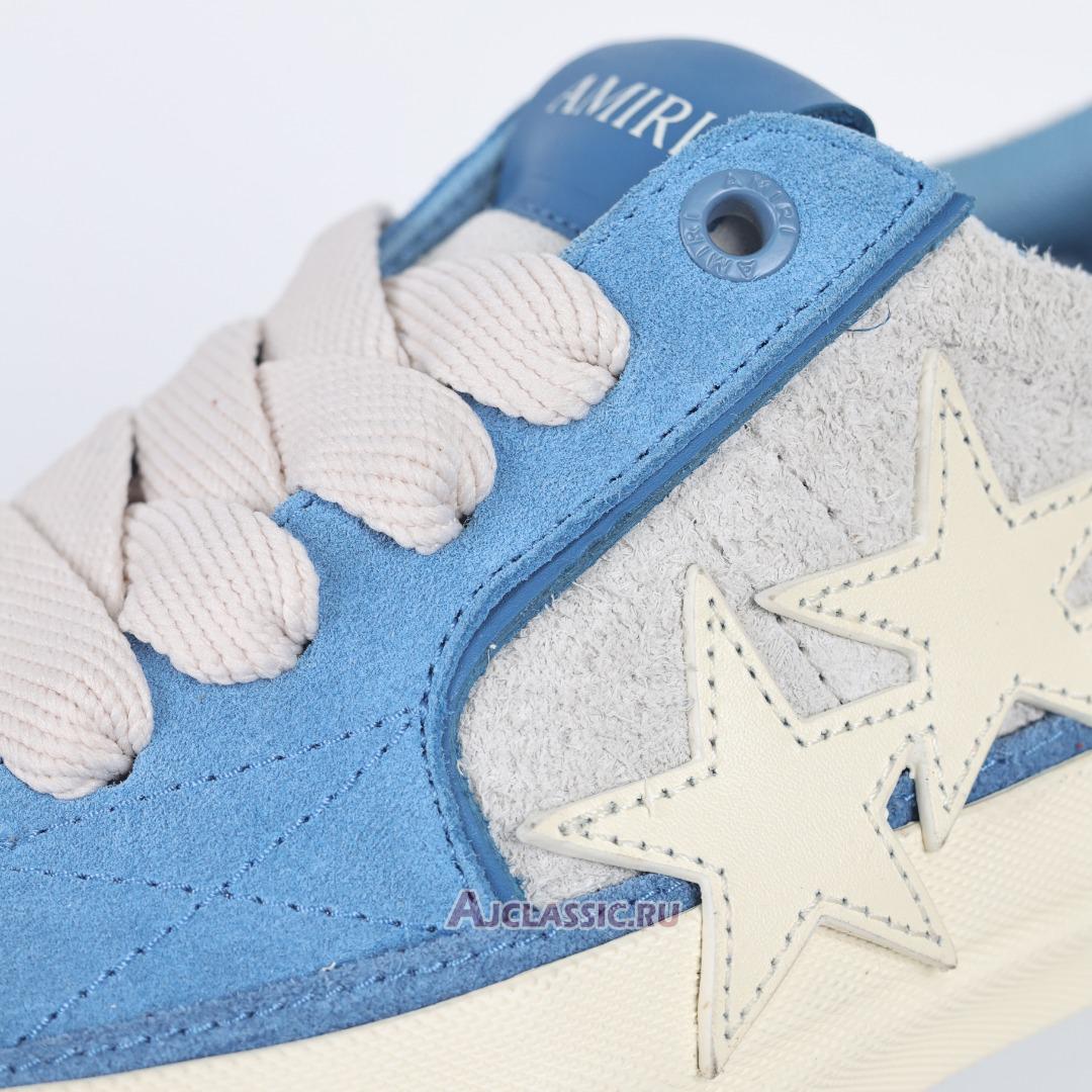 New Amiri Sunset Skate Low "Blue Grey Beige" AMFOSR1093-509-2 Shoes