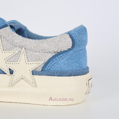 Buy Amiri Sunset Skate Low Blue Grey Beige Blue AMFOSR1093-509-2 Quality Reps Replicas Shoes