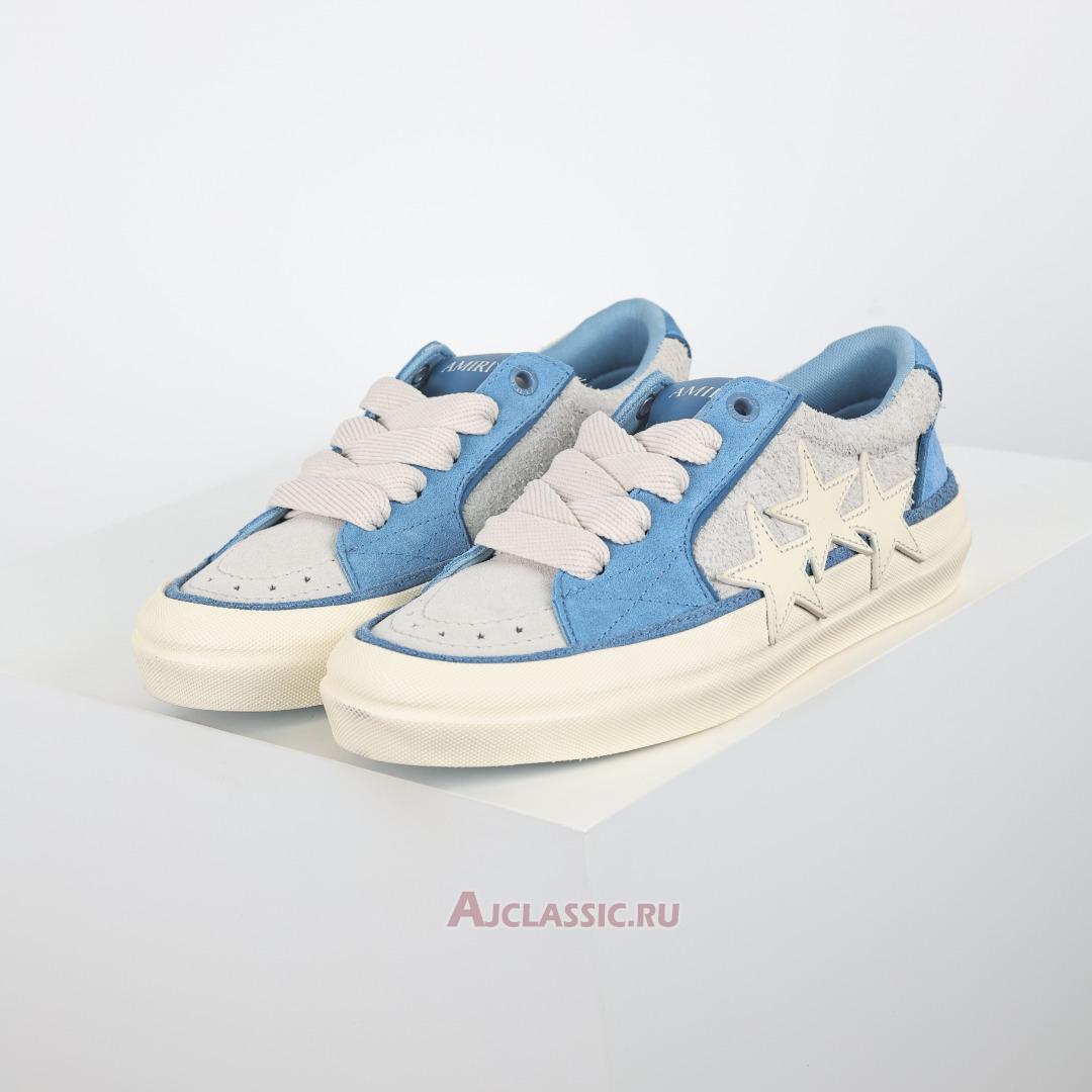 New Amiri Sunset Skate Low "Blue Grey Beige" AMFOSR1093-509-2 Shoes