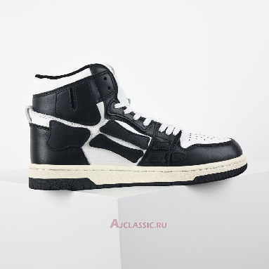 Buy Amiri Skel Top High White Black Black MFS002-004 Quality Reps Replicas Shoes