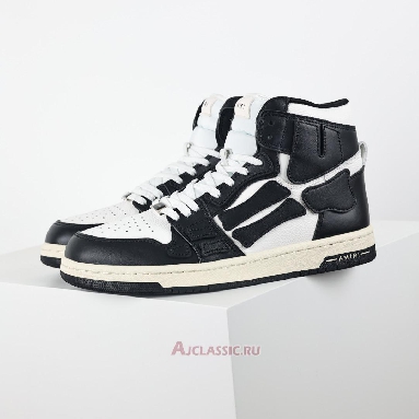 Buy Amiri Skel Top High White Black Black MFS002-004 Quality Reps Replicas Shoes