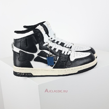 Buy Amiri Skel Top High White Black Black MFS002-004 Quality Reps Replicas Shoes