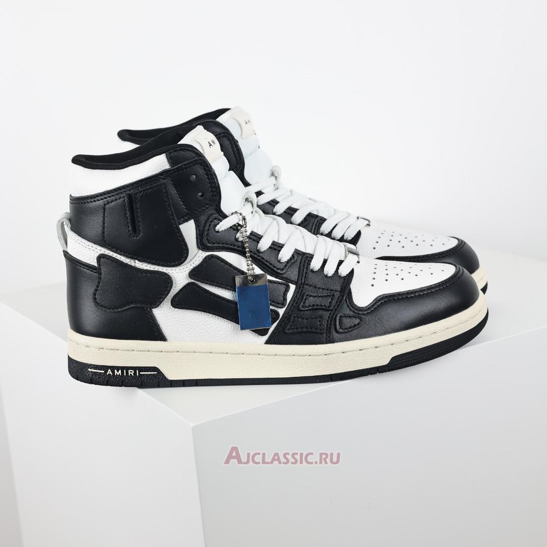 New Amiri Skel Top High "White Black" MFS002-004 Shoes