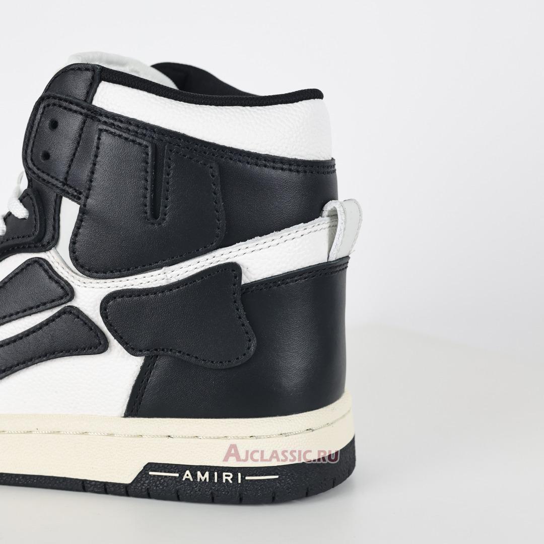 New Amiri Skel Top High "White Black" MFS002-004 Shoes