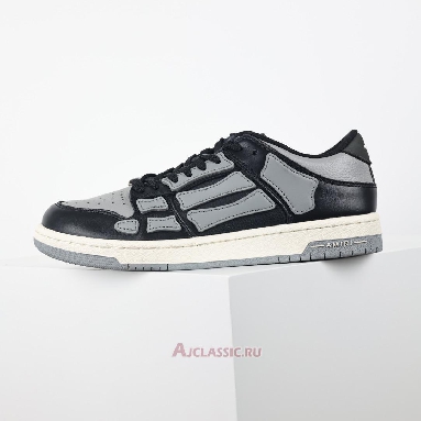 Buy Amiri Skel Top Low Black Grey Grey MFS003-016 Quality Reps Replicas Shoes