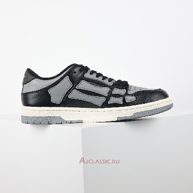 Buy Amiri Skel Top Low Black Grey Grey MFS003-016 Quality Reps Replicas Shoes