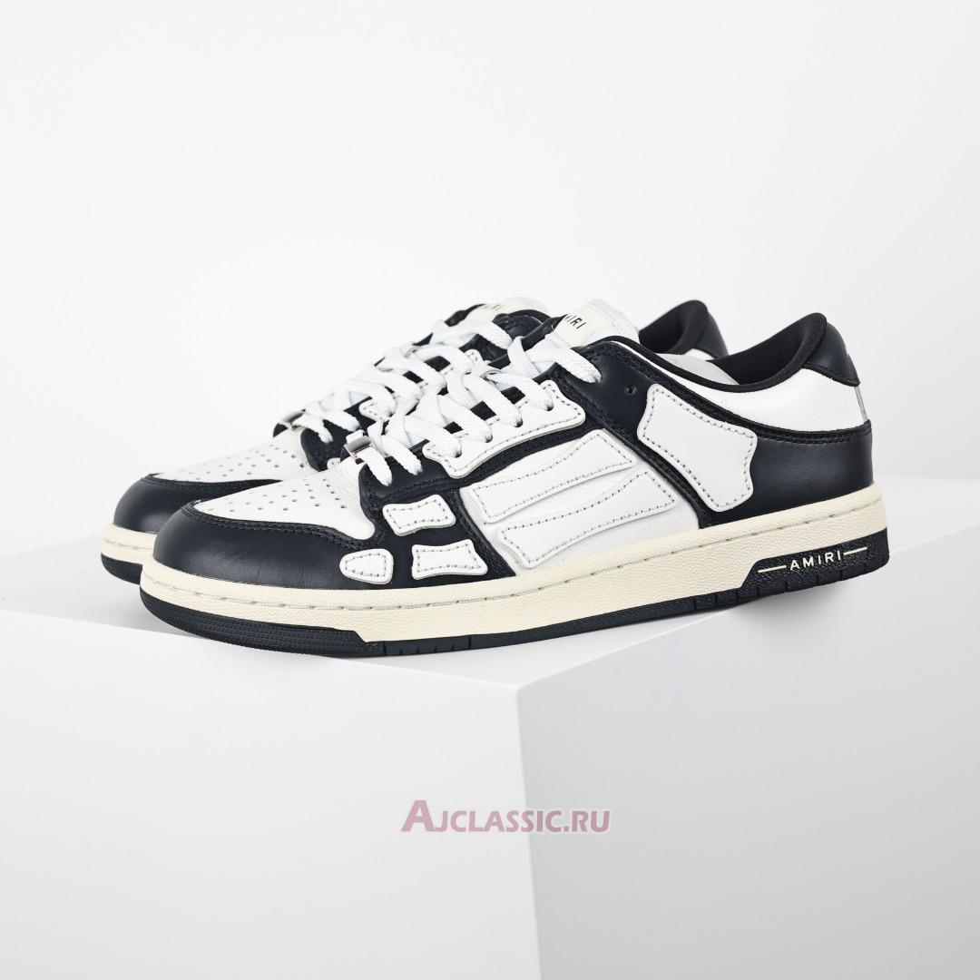 New Amiri Skel Top Low "Black White" MFS003-004 Shoes
