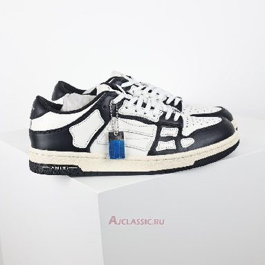 Buy Amiri Skel Top Low Black White Black MFS003-004 Quality Reps Replicas Shoes