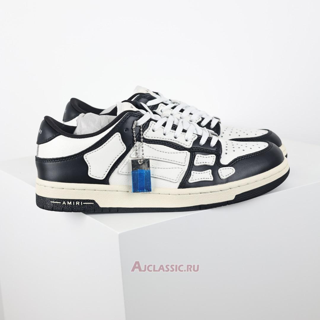 New Amiri Skel Top Low "Black White" MFS003-004 Shoes