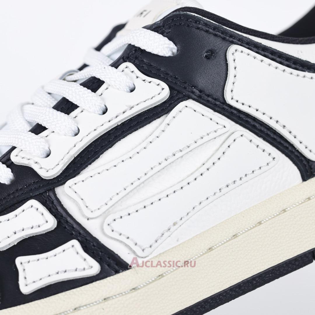 New Amiri Skel Top Low "Black White" MFS003-004 Shoes