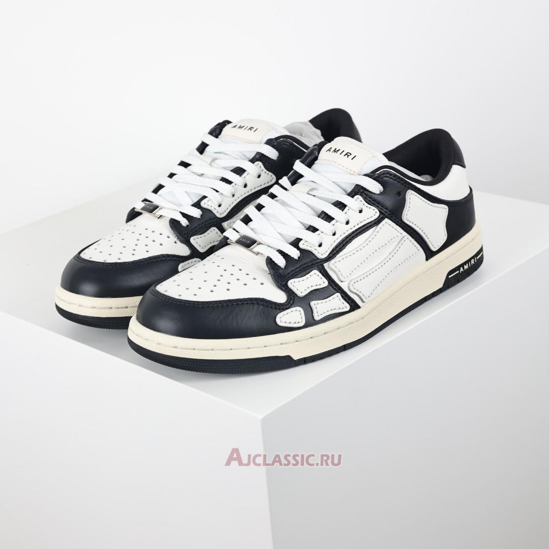 New Amiri Skel Top Low "Black White" MFS003-004 Shoes