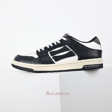 Buy Amiri Skel Top Low Black White Grey Black PXMFS002-004-2 Quality Reps Replicas Shoes