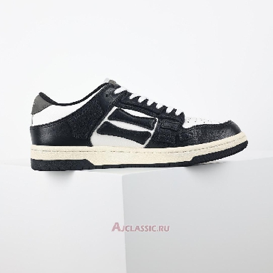 Buy Amiri Skel Top Low Black White Grey Black PXMFS002-004-2 Quality Reps Replicas Shoes