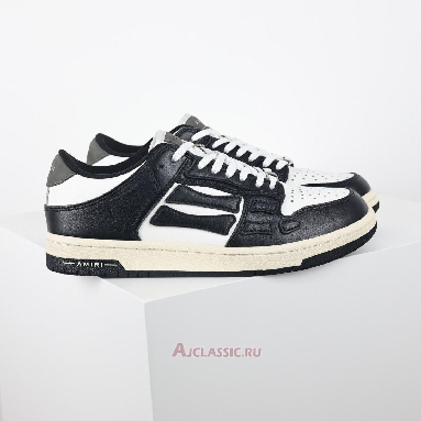 Buy Amiri Skel Top Low Black White Grey Black PXMFS002-004-2 Quality Reps Replicas Shoes