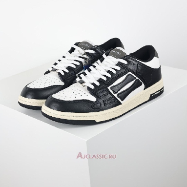 Buy Amiri Skel Top Low Black White Grey Black PXMFS002-004-2 Quality Reps Replicas Shoes