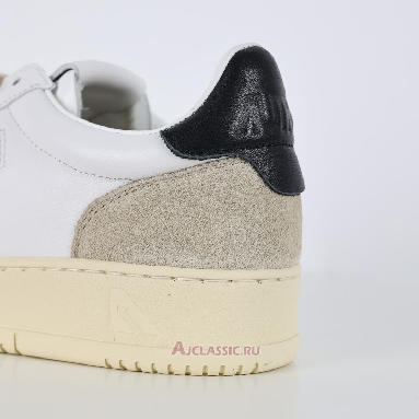 Buy Autry Medalist Low Leather and Suede White Black White AULW-LS21 Quality Reps Replicas Shoes