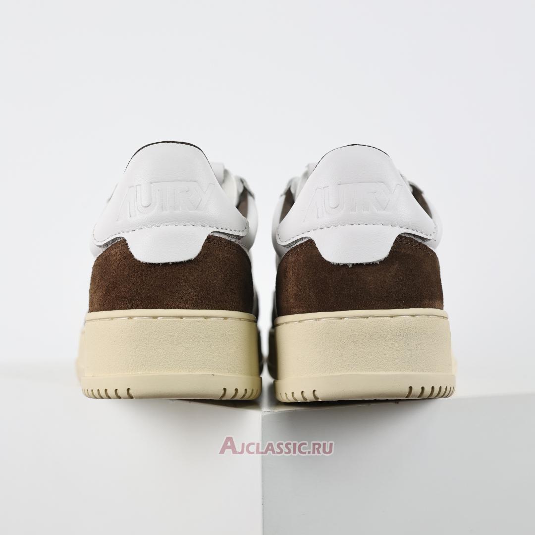 New Autry Medalist Low Leather and Suede "White Cigar" AULW-GS34 Shoes
