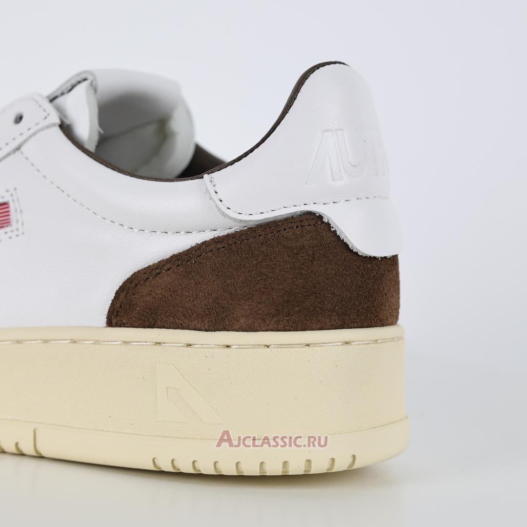New Autry Medalist Low Leather and Suede "White Cigar" AULW-GS34 Shoes