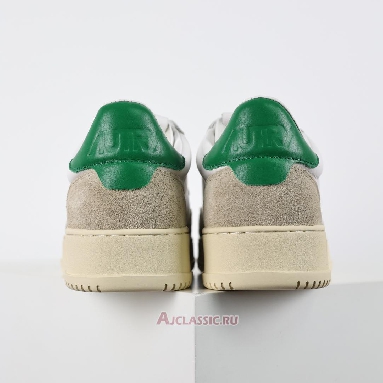 Buy Autry Medalist Low Leather and Suede White Amazon Green AULM-LS23 Quality Reps Replicas Shoes