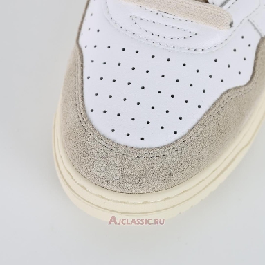 Buy Autry Medalist Low Leather and Suede White Amazon Green AULM-LS23 Quality Reps Replicas Shoes