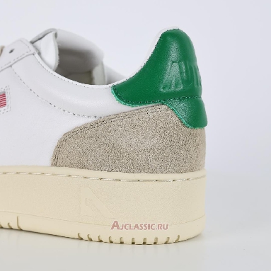 Buy Autry Medalist Low Leather and Suede White Amazon Green AULM-LS23 Quality Reps Replicas Shoes