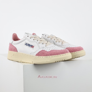 Buy Autry Medalist Low Leather and Suede White Pink Pink AVLW-LS05-2 Quality Reps Replicas Shoes