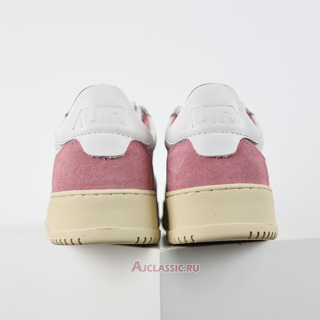New Autry Medalist Low Leather and Suede "White Pink" AVLW-LS05-2 Shoes