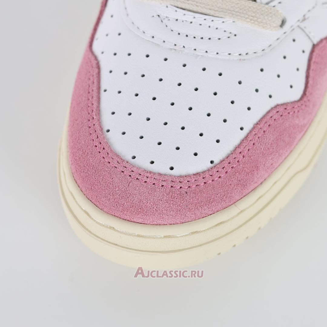 New Autry Medalist Low Leather and Suede "White Pink" AVLW-LS05-2 Shoes