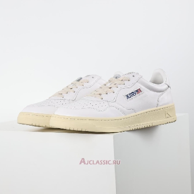 Buy Autry Medalist Low Goatskin White Cream White AULM-GG04 Quality Reps Replicas Shoes