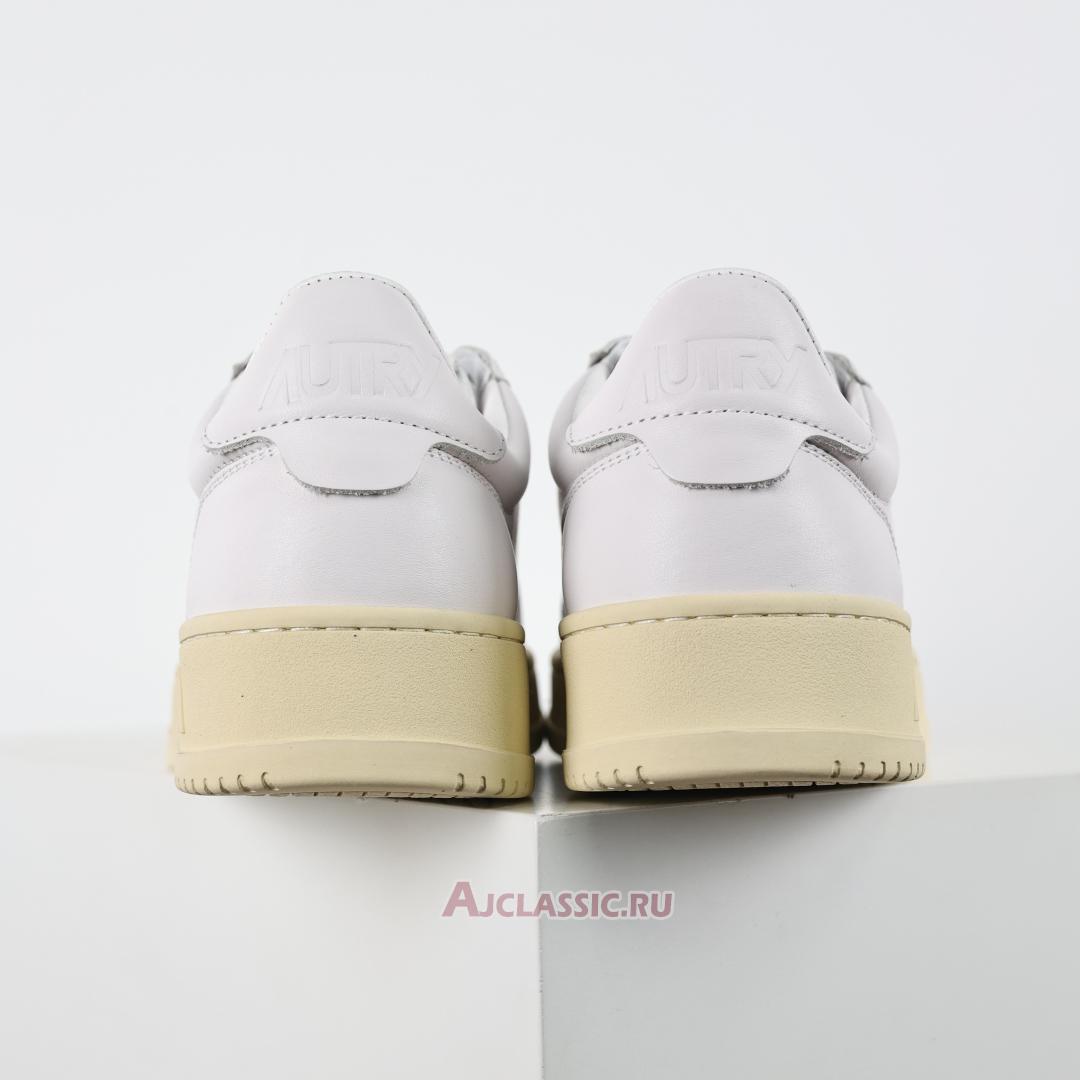 New Autry Medalist Low Goatskin "White Cream" AULM-GG04 Shoes