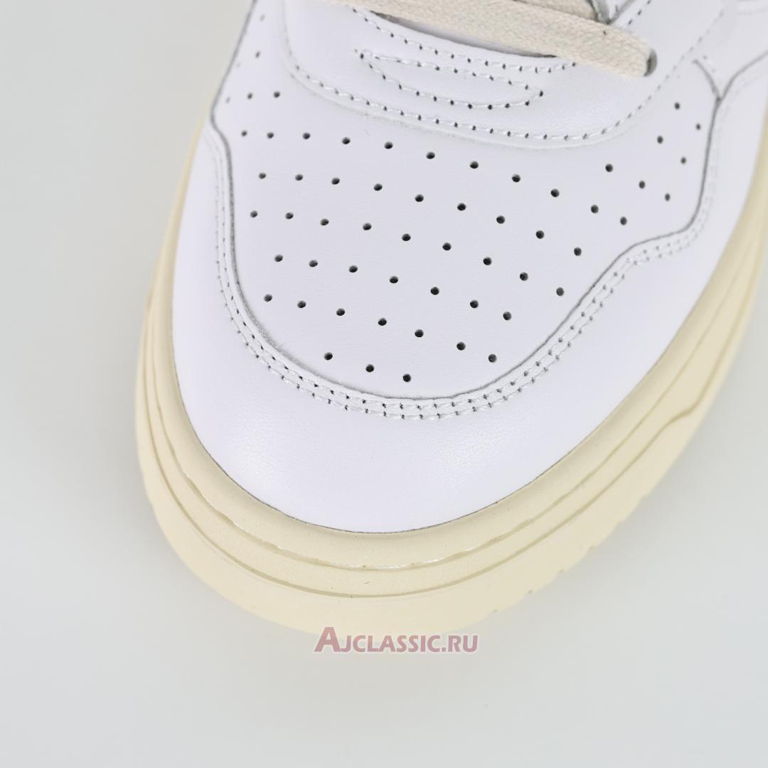 New Autry Medalist Low Goatskin "White Cream" AULM-GG04 Shoes
