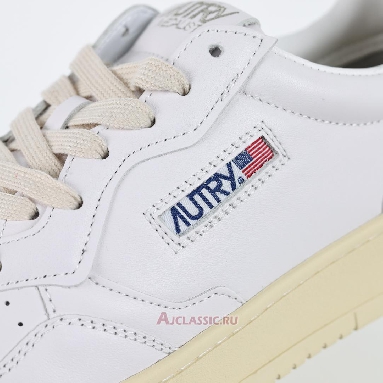 Buy Autry Medalist Low Goatskin White Cream White AULM-GG04 Quality Reps Replicas Shoes