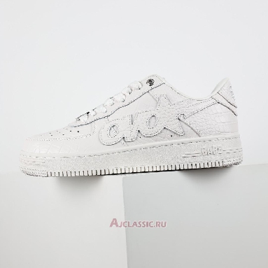 Buy OVO x A Bathing Ape Bapesta Off-White Black White 1K80191303-WHT-2 Quality Reps Replicas Shoes