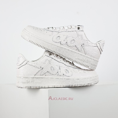 Buy OVO x A Bathing Ape Bapesta Off-White Black White 1K80191303-WHT-2 Quality Reps Replicas Shoes