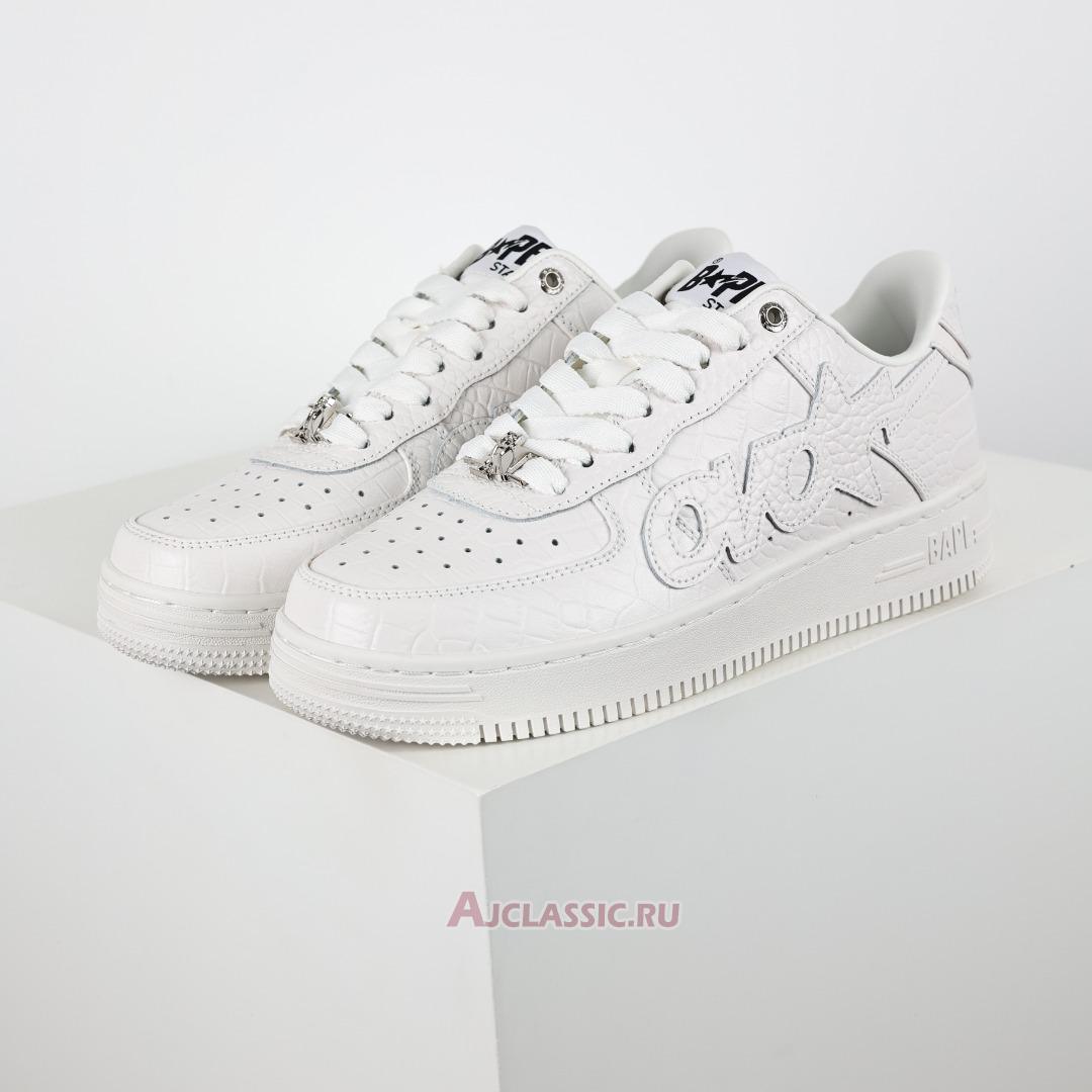 New OVO x A Bathing Ape Bapesta "Off-White Black" 1K80191303-WHT-2 Shoes