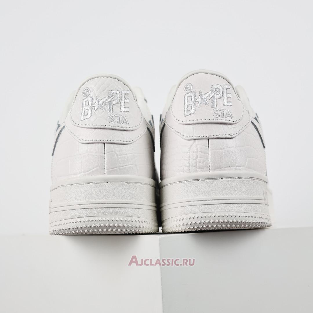 New OVO x A Bathing Ape Bapesta "Off-White Black" 1K80191303-WHT-2 Shoes
